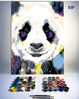 PINTURA POR NÚMERO - PANDA