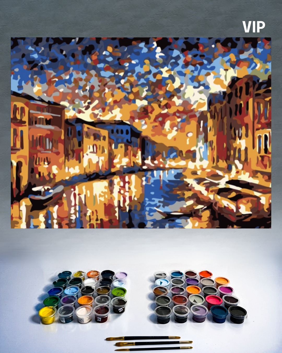 PINTURA POR NÚMERO - VENECIA