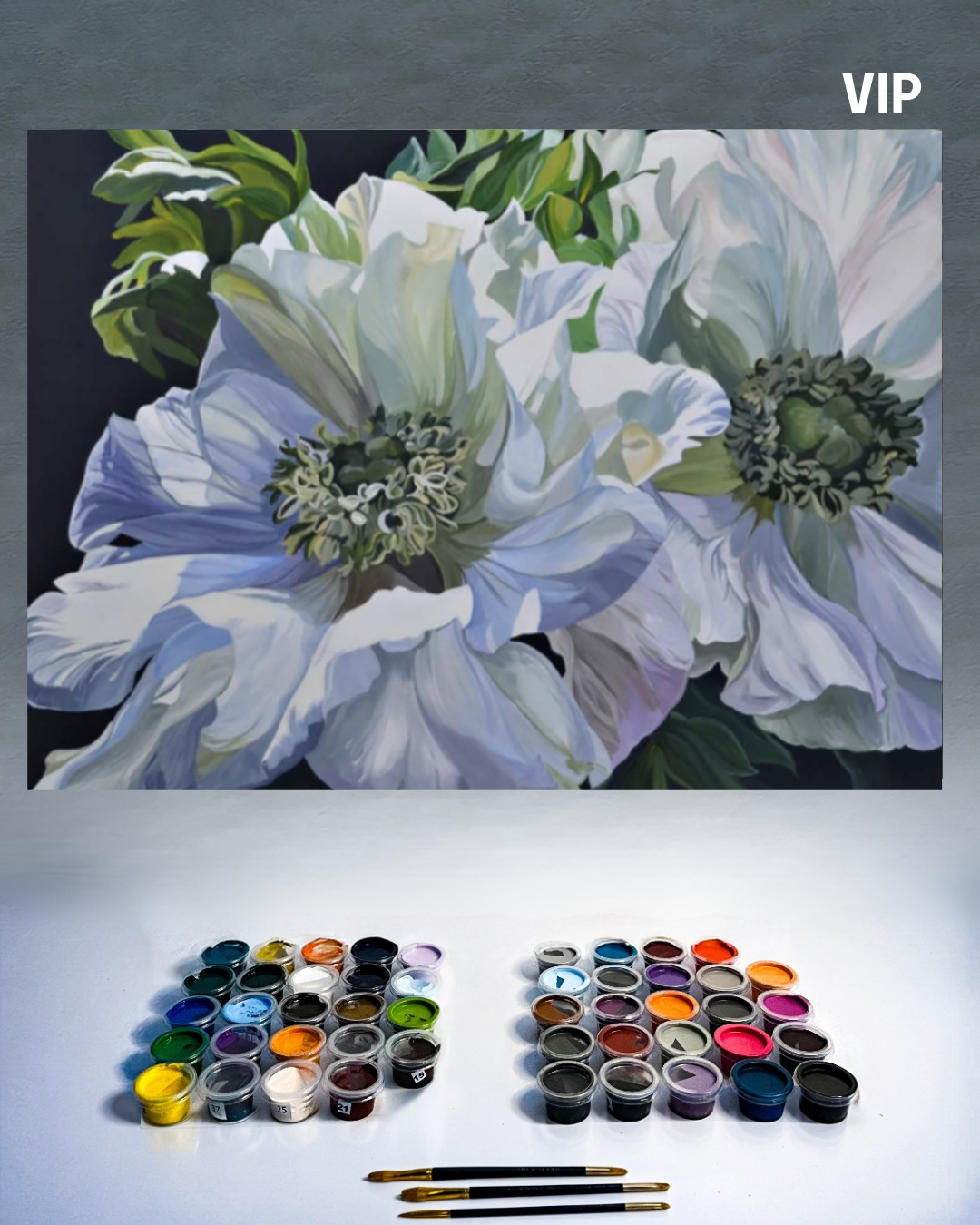 PINTURA POR NÚMERO - LUCKY FLOWER