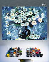 PINTURA POR NÚMERO - FLORERO