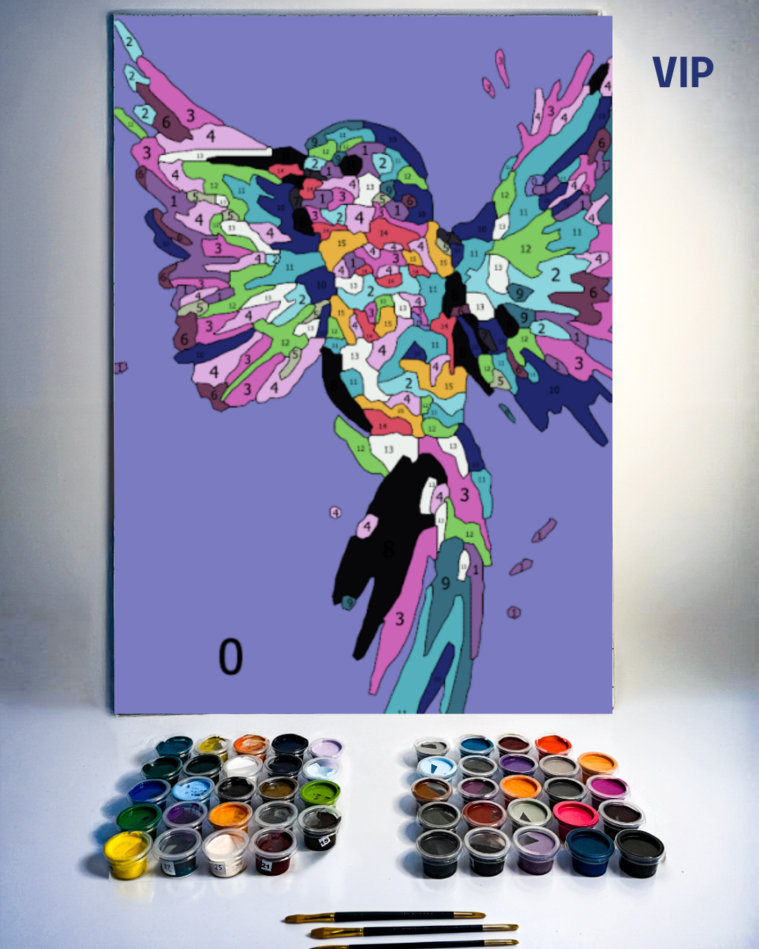 PINTURA POR NÚMEROS - POP ART COLIRI