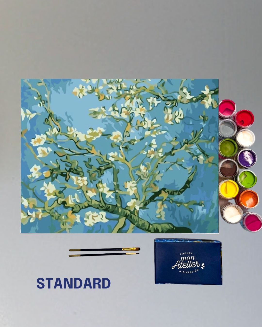 PINTURA POR NÚMERO STANDARD - ALMENDRO EN FLOR