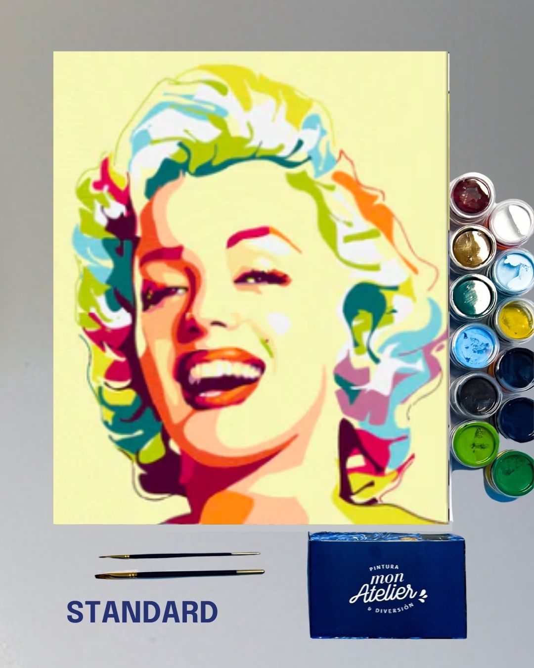 PINTURA POR NÚMERO STANDARD - MARILYN MONROE