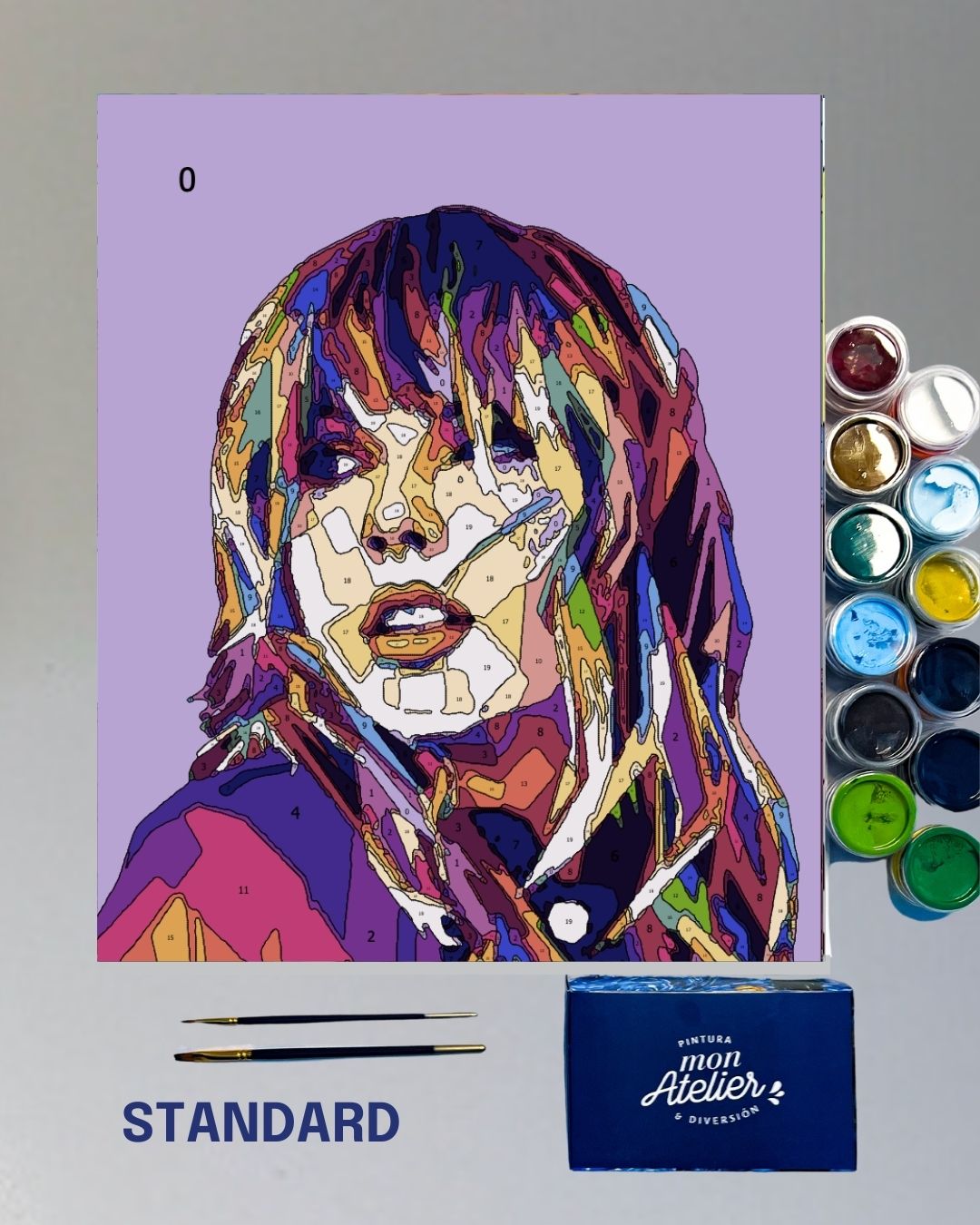 PINTURA POR NÚMERO STANDARD - TAYLOR SWIFT