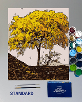 PINTURA POR NÚMERO - GUAYACANES