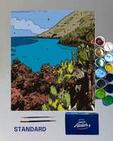 PINTURA POR NÚMERO - ISLA RABIDA