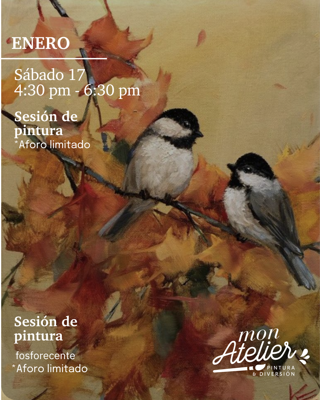 Actividad de Pintura en Quito – Sábado 17 Enero