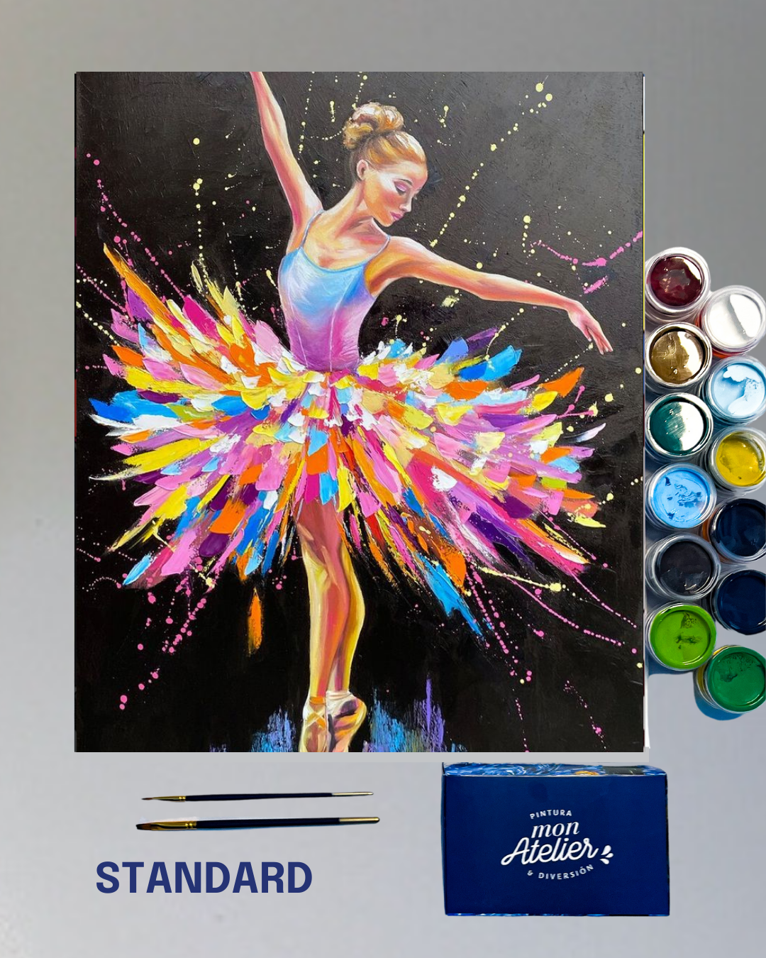 PINTURA POR NÚMERO - Bailarina