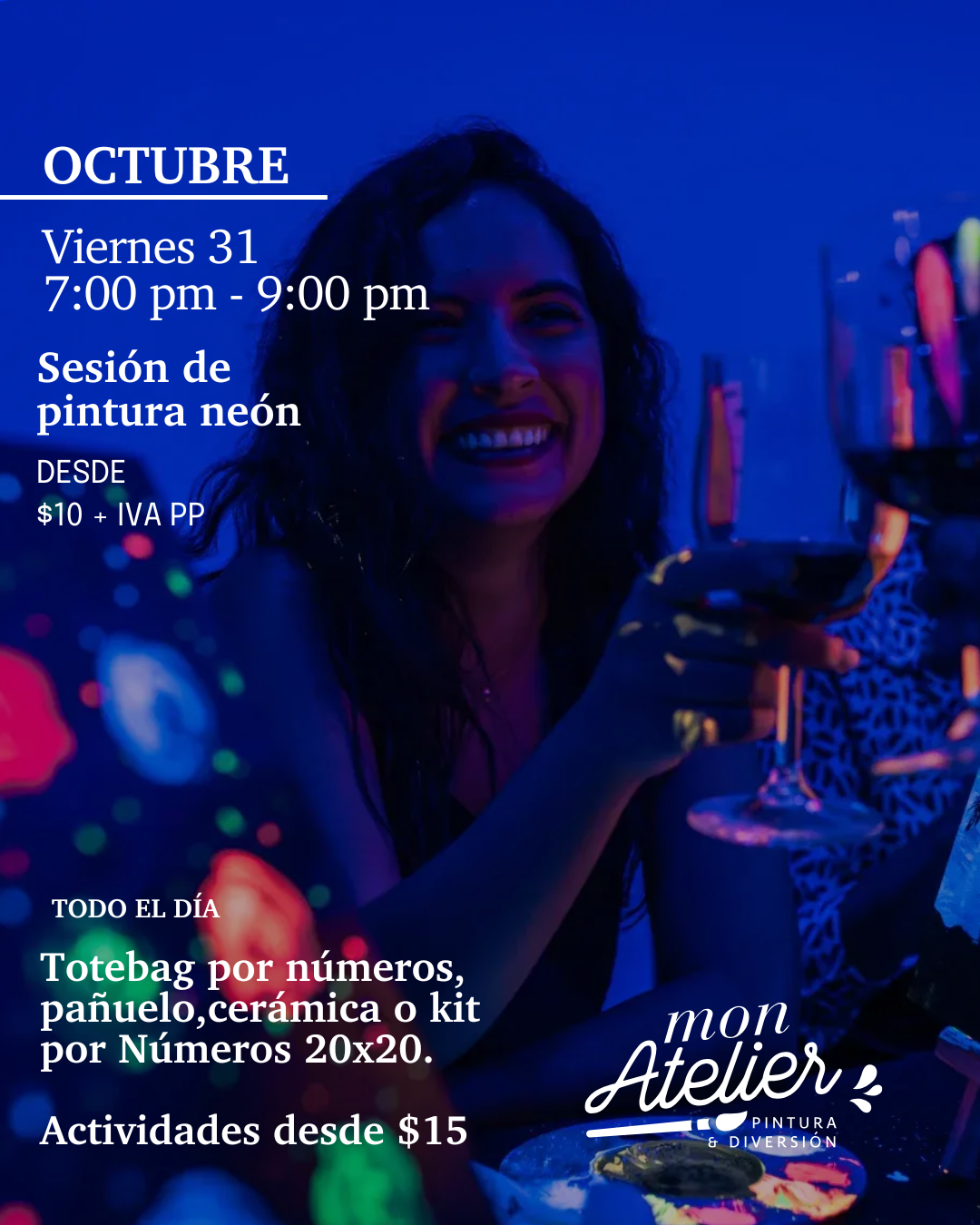 Actividad de Pintura en Quito – Viernes 30 de Octubre ESPECIAL HALLOWEEN