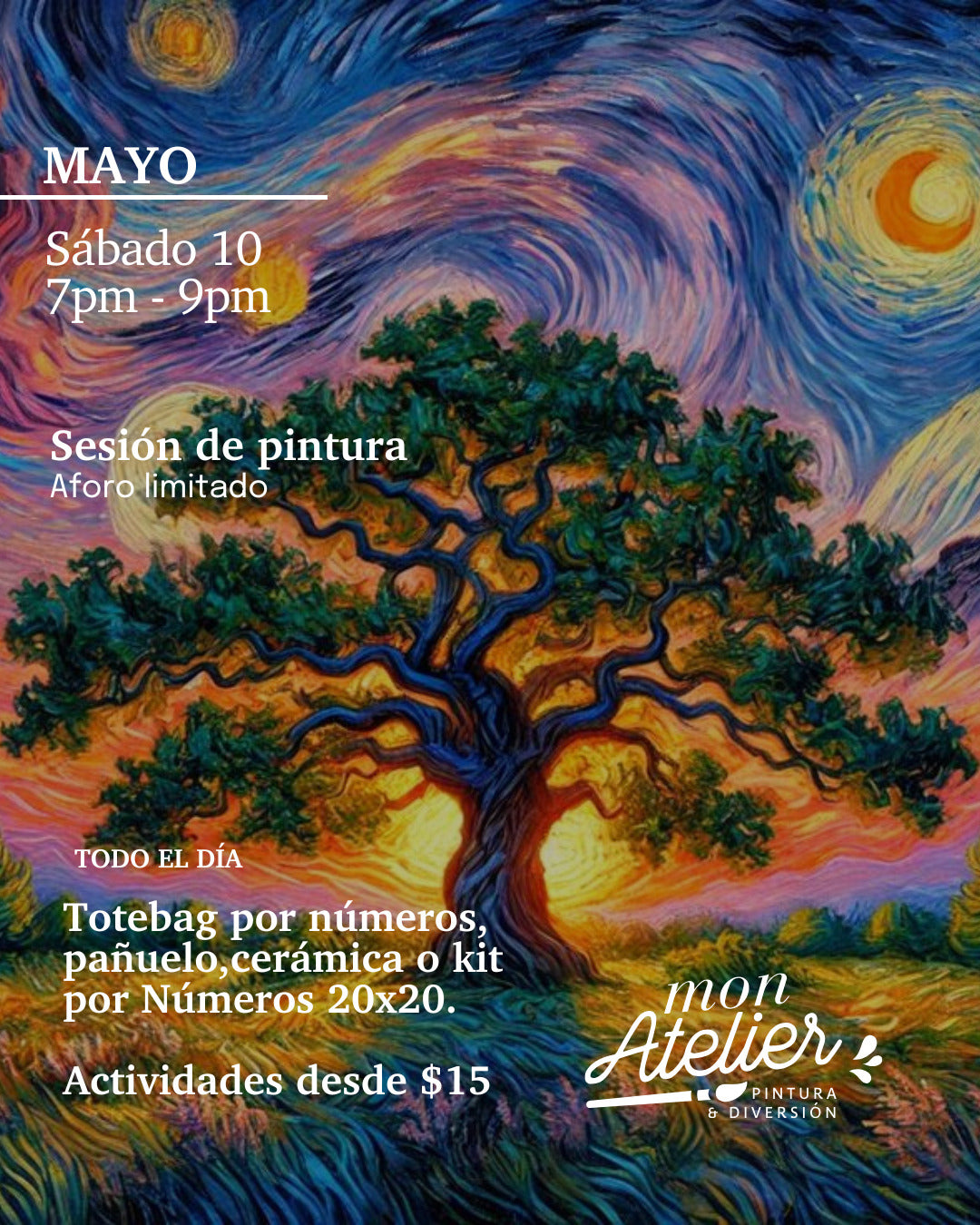 Actividad de Pintura en Quito – Sábado 10, de mayo